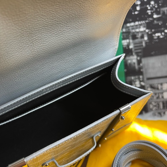 Rare collector Limited edition Goyard Saigón Mini structure Silver Cal - Picture 6 of 16